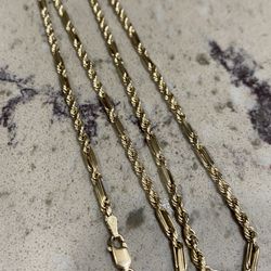 10kt Milano Chain 