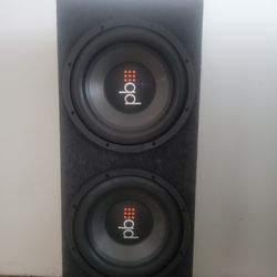 2  12 Inch Powerbass Subwoofers In Box