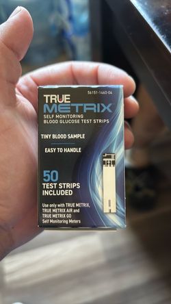 Test strips and lancets 20$ each