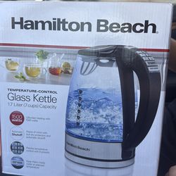 Hamilton glass kettle