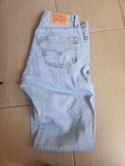 Levi's 501 Light Wash Jeans W33 L30