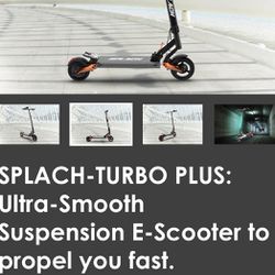 Splach Turbo Plus Electric Scooter 