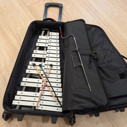 Pearl Xylophone Belt Set With Practice Drum