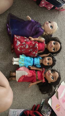 Elena, Elsa, and Isabela Doll