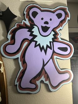 Grateful Dead Wooden Bear