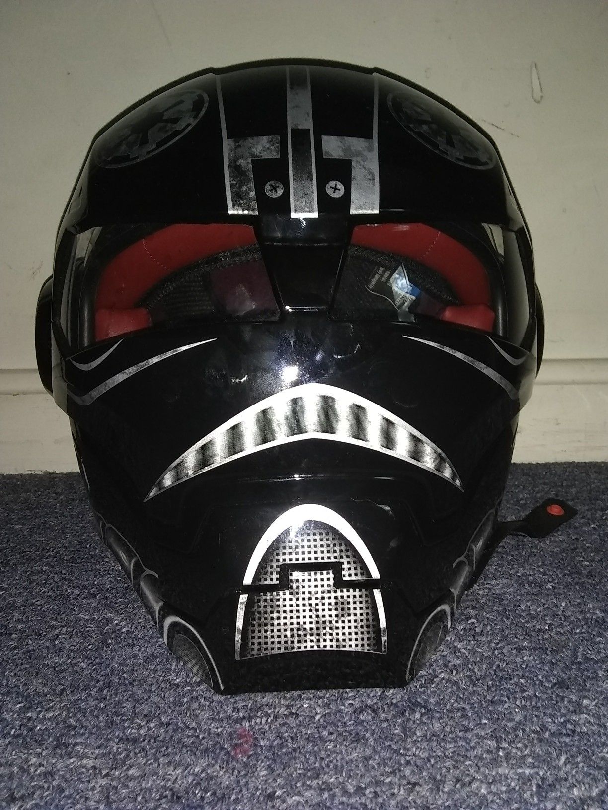 Brand New Star Wars stormtrooper motorcycle helmet