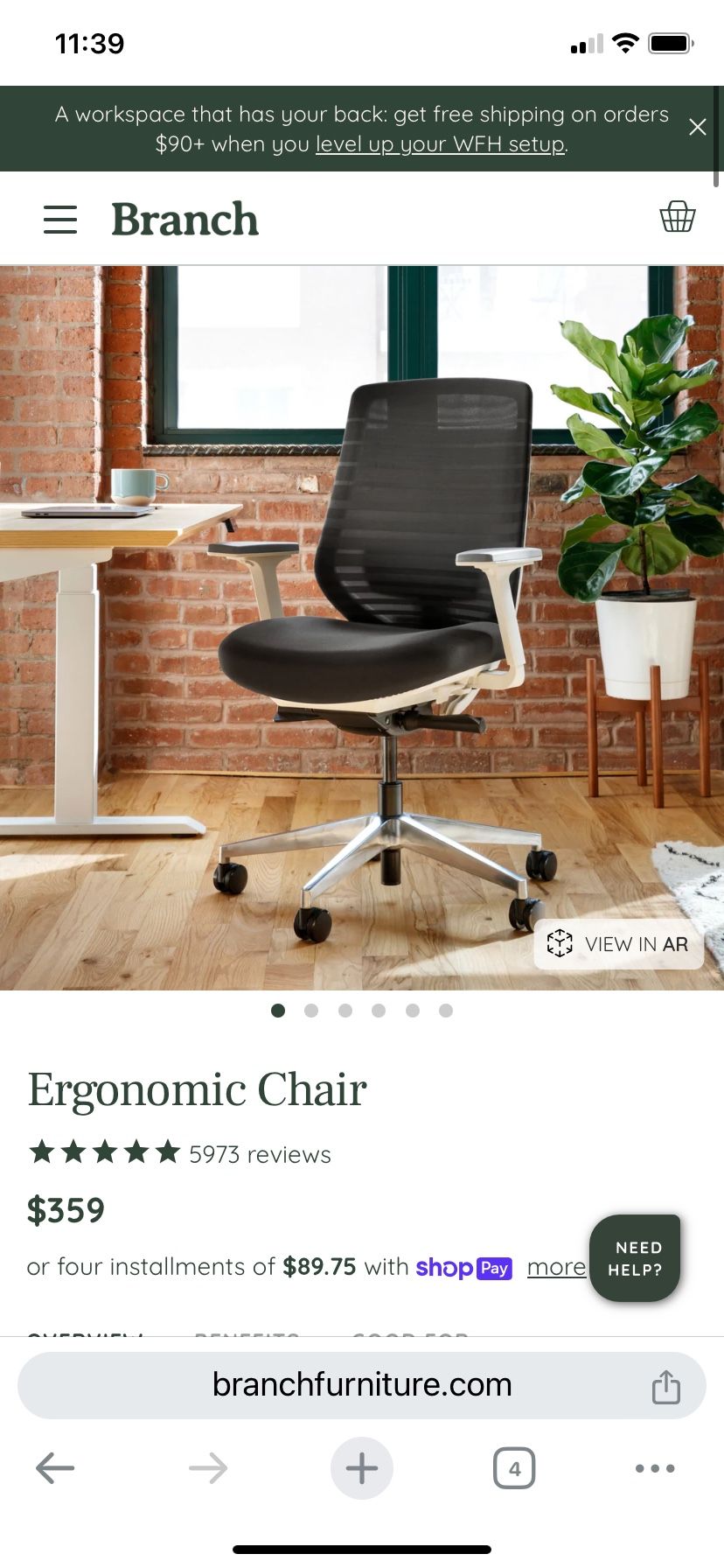 Branch Ergonomic Chair