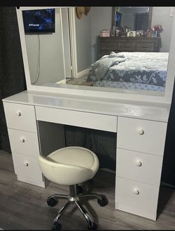 Vanity with Chair