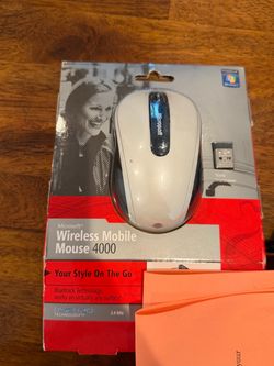 Microsoft Wireless Mobile Mouse 4000