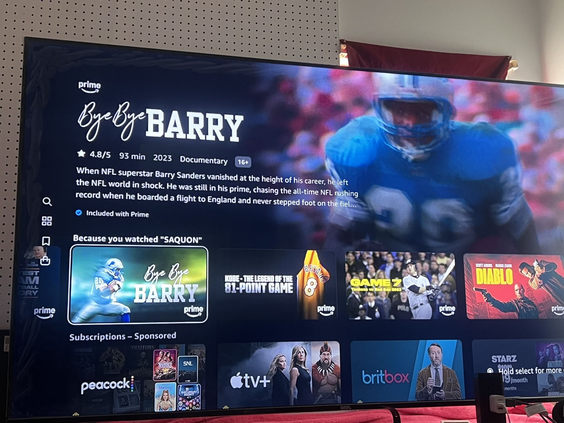 75in Tv