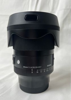 Sigma 35mm f/1.4 DGDN Sony E-mount “The story Teller”