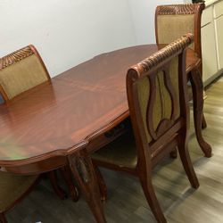 wood dining table