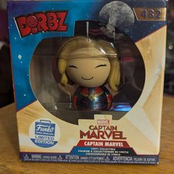 Funko Dorbz Captain Marvel Exclusive Vinyl Figure #482
