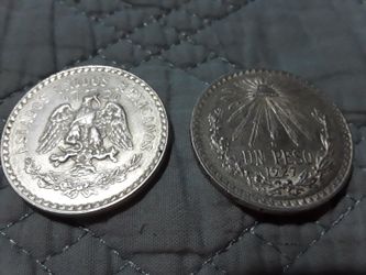 Moneda real mexica de plata 0.720 original no es copia