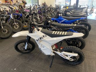 Strike Shadow 48V Electric Dirt Bike WHITE