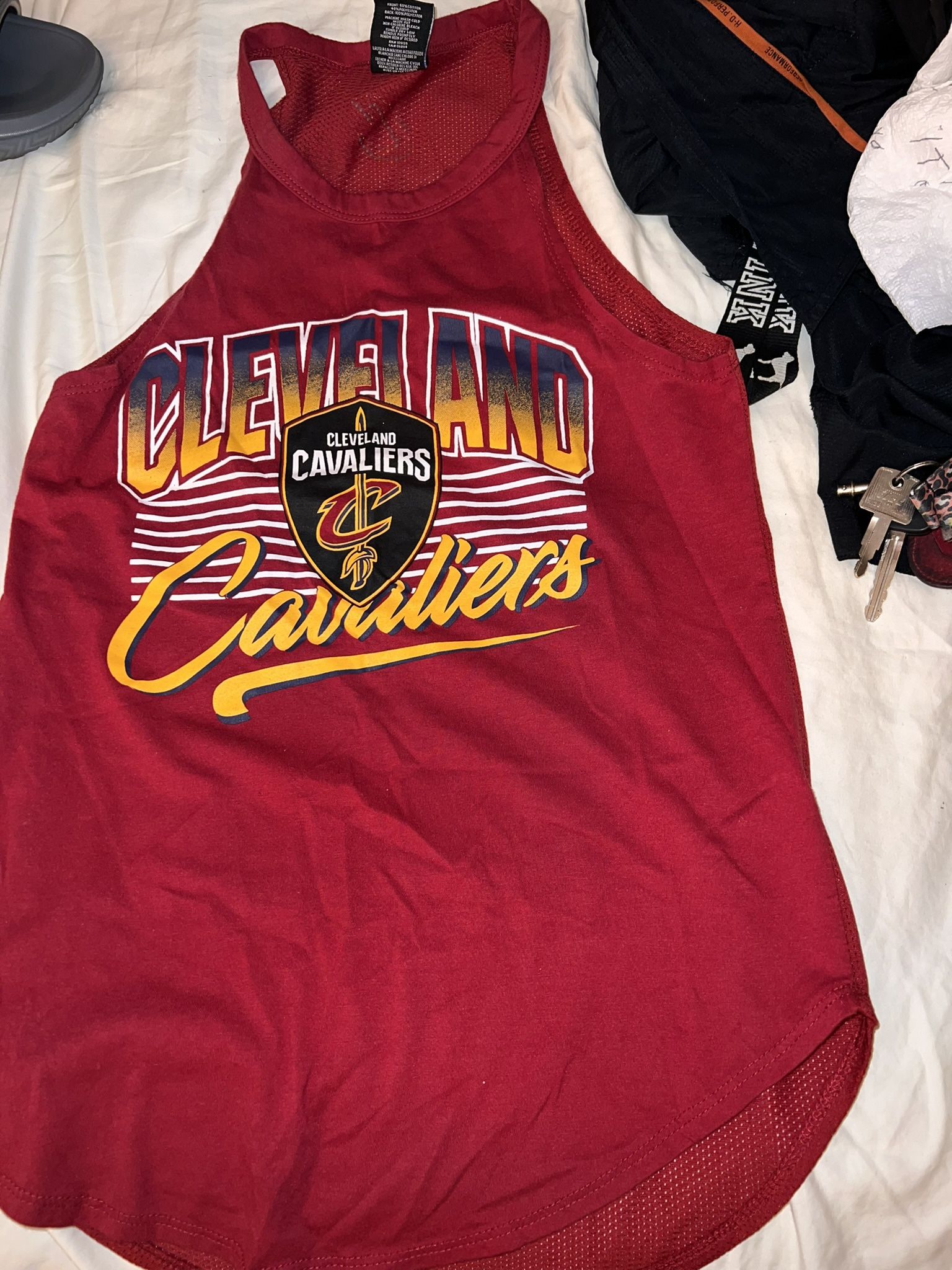 Girls Cleveland Cavaliers Jersey Cut Off
