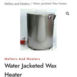 Water Jacketed Wax Heater 