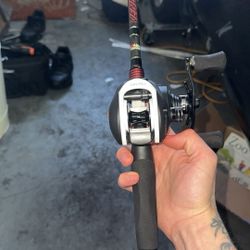 Bassproshop Bait Caster Reel W/ 7ft Rod!
