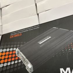 Car Audio Amplifier 5 Channel 1800w Brand New 