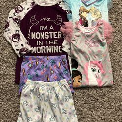 XS Girls Assorted Pajamas