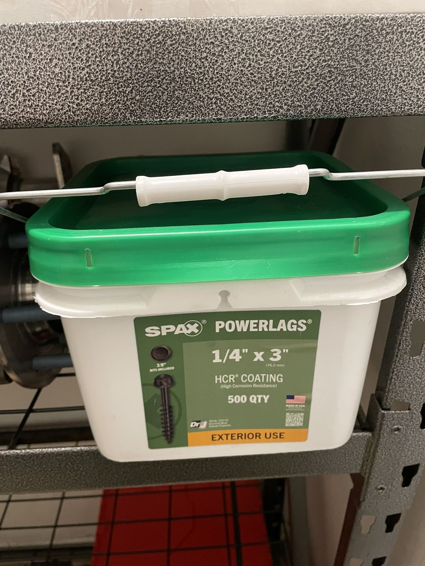 Spax Powerlags 1/4” X 3” 500 Qty