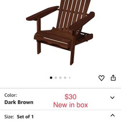 Folding Adirondack Chair