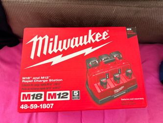 Milwaukee M18 & M12 Rapid Charge Station - Pickup in Fountain Valley or Santa Ana
