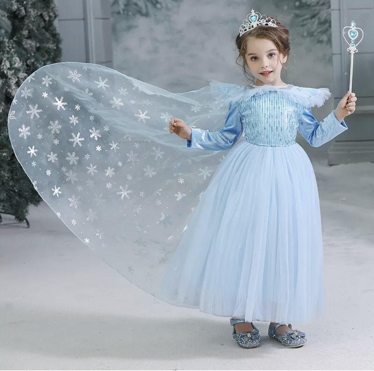 Costume, Elsa Ice/snow Queen 