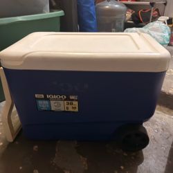 Igloo Wheelie Cool 38 Qt Rolling Cooler