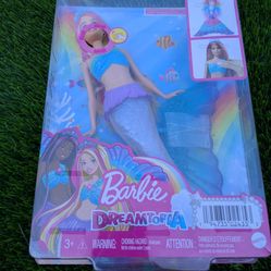 Barbie Dreamtopia Twinkle Lights Mermaid 12' Doll New & Sealed