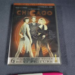 Chicago DVD Video Movie, Gere, C Z Jones, R Zellweger, Queen Latifa