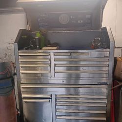 Kobalt Tool Box W/fridge And Radio