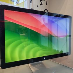 Apple Led Cinema Display 27in Glass Cracked