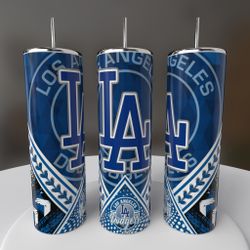 Los Angeles Dodgers Baseball Tumbler
