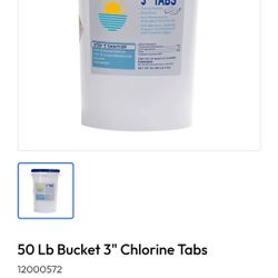 50lb 3in CHLORINE TABLETS!!