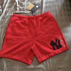 Polo Ralph Lauren X Yankees Shorts (RED)