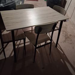Small Table with 4 Chairs