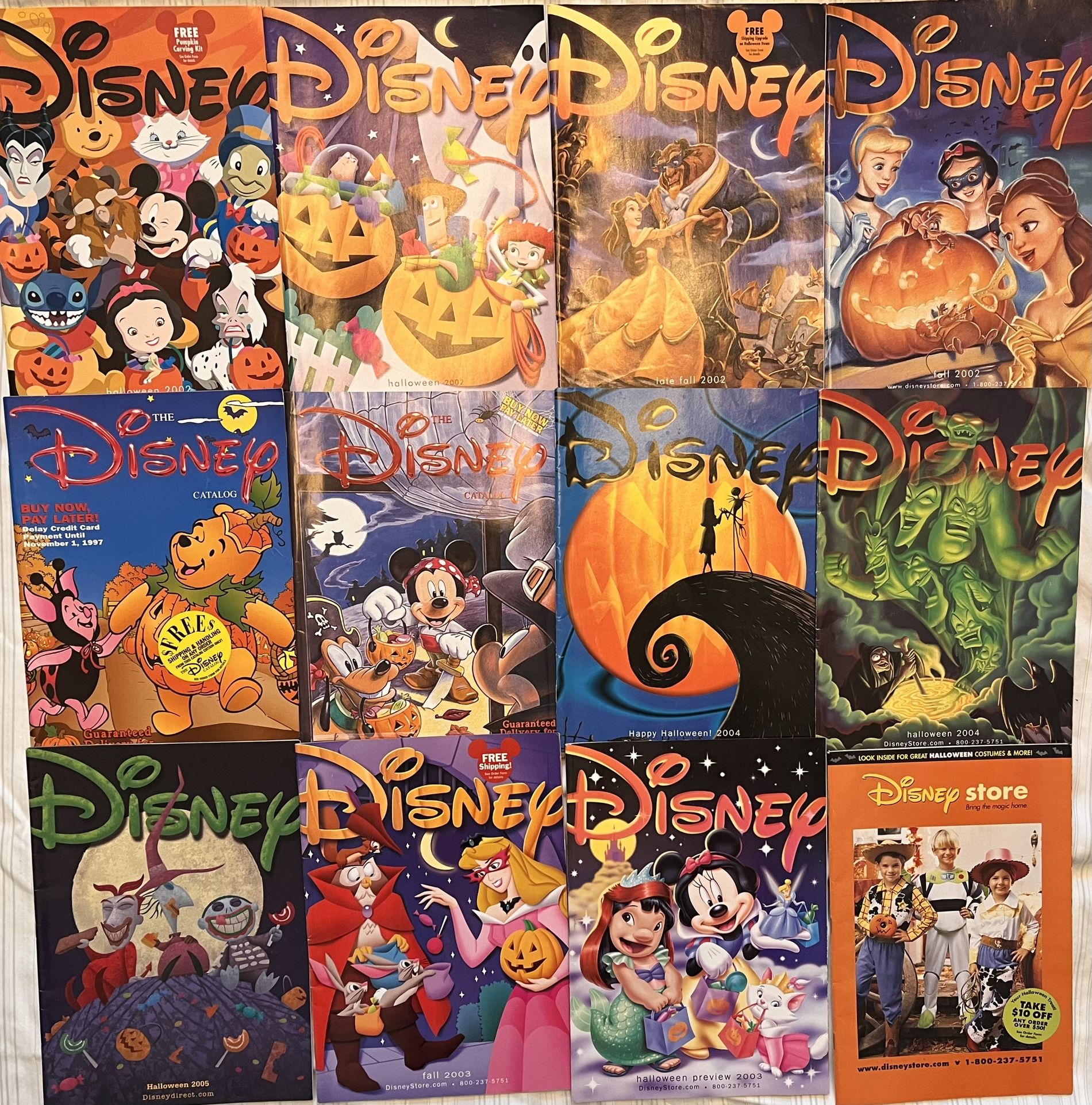 Vintage Disney Catalog (Halloween Themed)