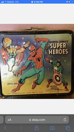 1976 Avengers Lunch Box