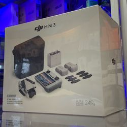DJI Mini 3 Fly More Combo With RC Drone