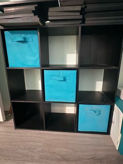 Storage shelf + cubes