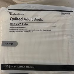 XL Adult Pampers 