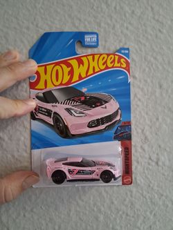 Hot Wheels Corvette Night Speed 9/10 Pink