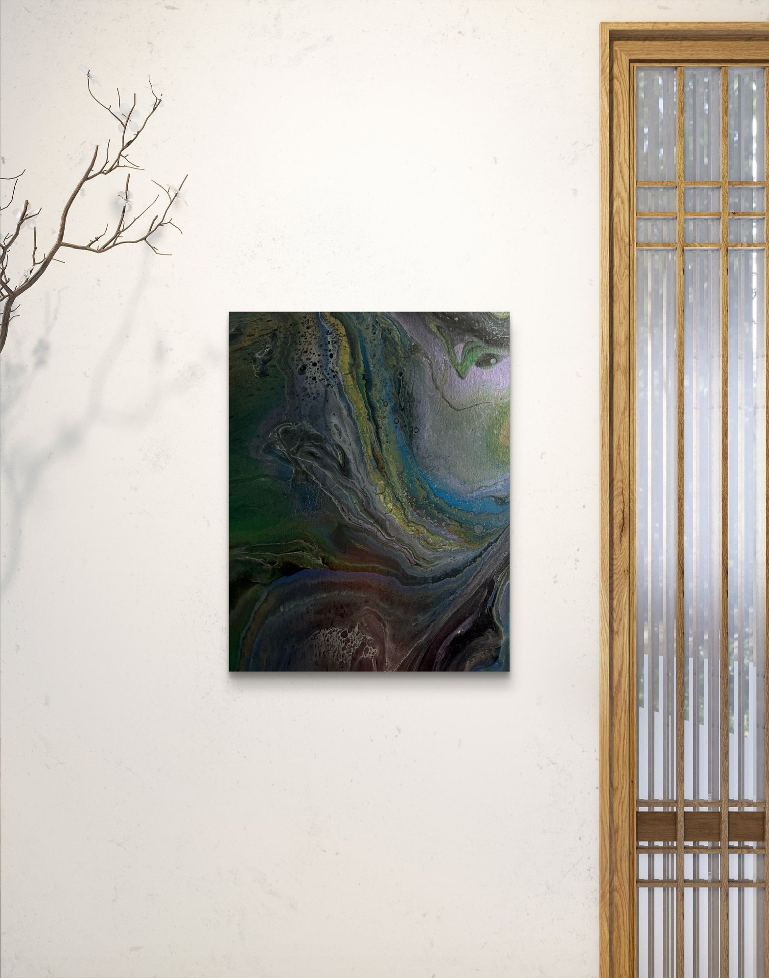 Original Abstract Acrylic Painting