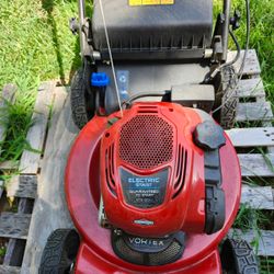 Barely Used Electric Start Mower