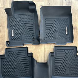Accord Honda Floor Mats All Weather 2013 2014 2015 2016 2017 1st And 2nd Row