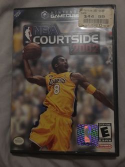 Nintendo GameCube nba court side 2002