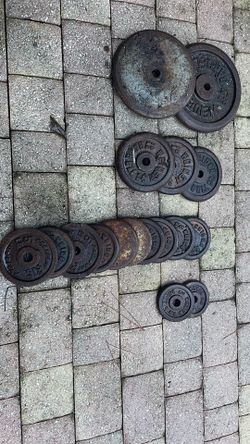 Weights  $125.00 CASH, TEXT FOR PRICES