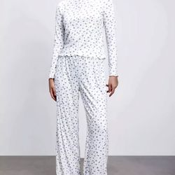 Floral Pijama Size Large