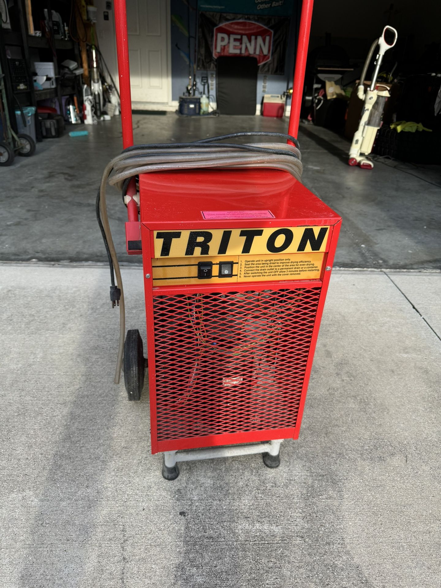 Triton Commercial dehumidifier